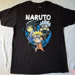 Ripple Junction Naruto Shippuden Black Tee